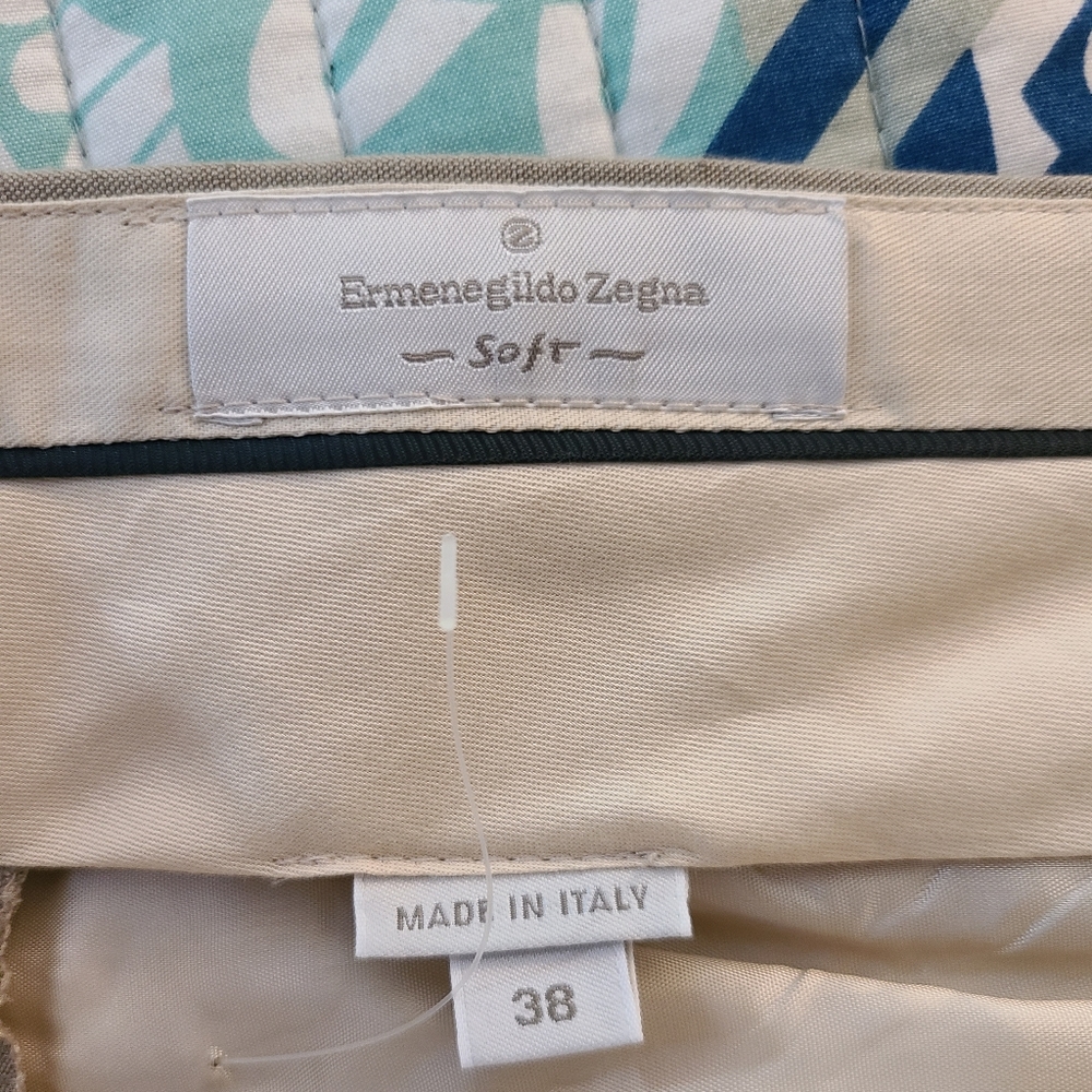Ermeneglido Zegna linen mens pants